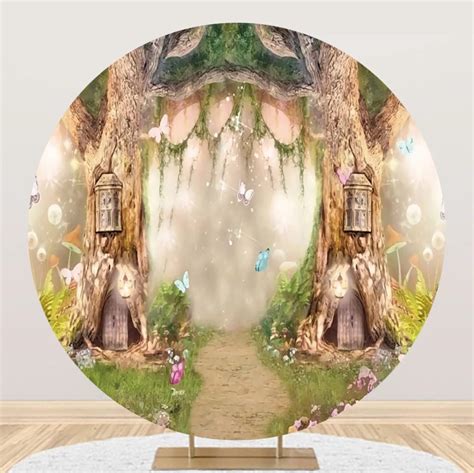 Amazon Yeele X Ft Fairy Tale Forest Round Backdrop Cover