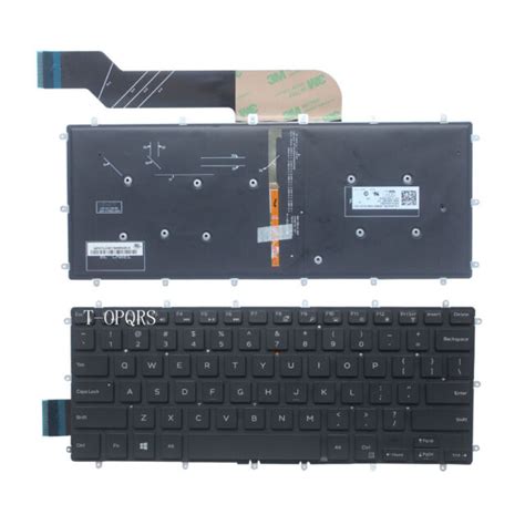 For Dell Inspiron 5370 5379 7375 5369 5579 US Backlit Keyboard No Frame