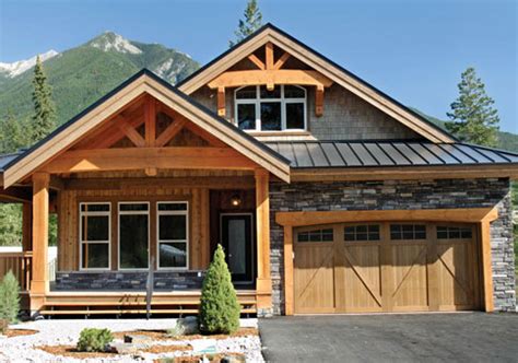 Osprey 1 Post Beam Retreats Cottages Post Beam Homes Cedar Homes Plans