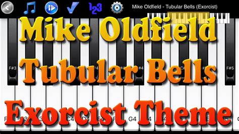 Mike Oldfield Tubular Bells Exorcist How To Play Piano Melody Youtube