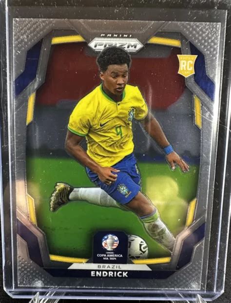 Panini Prizm Copa America Endrick Rc Eur Picclick It