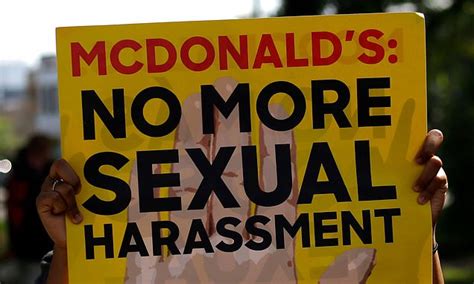 Mcdonald S Faces 25 New Sexual Harassment Complaints Daily Mail Online