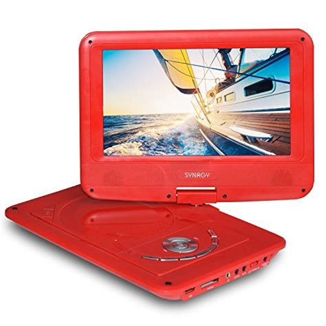 Buy Synagy 9 Portable Dvd Player Cd Player With Swivel Screen Rechargeable Battery Usbsd