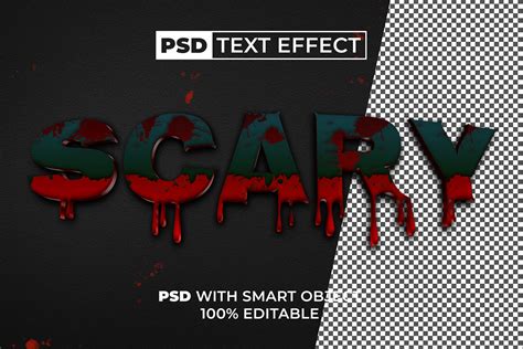 Scary Text Effect Style :: Behance