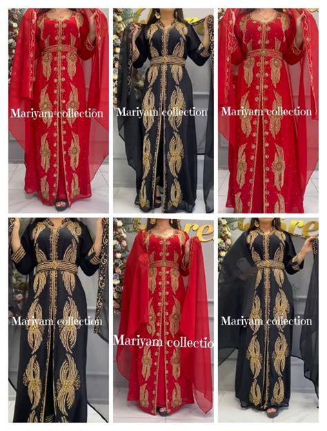 Royal Moroccan Dubai Kaftan Arabic Abaya Maxi Hand Beaded Caftan