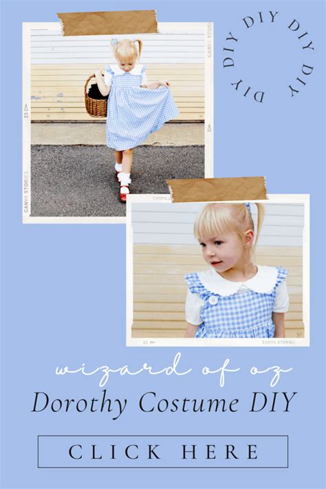 Diy Dorothy Costume Wizard Of Oz See Kate Sew