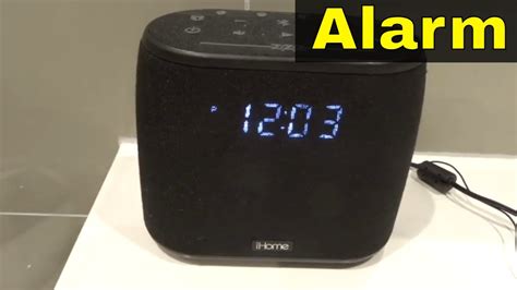 How To Set Alarm On Ihome Clock Step By Step Instructions Youtube