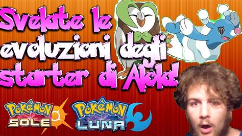 RIVELATE LE EVOLUZIONI DEGLI STARTER POKEMON SOLE E LUNA Reazione Al