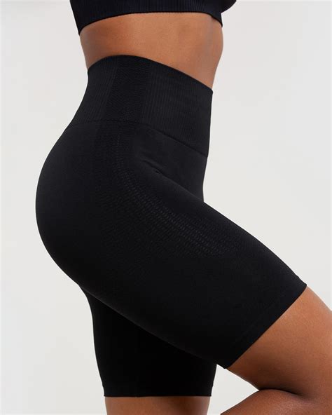 Power Seamless Cycling Shorts Black Womens Best