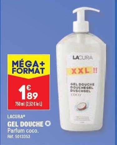 Promo Gel Douche Lacura Chez Aldi Icatalogue Fr