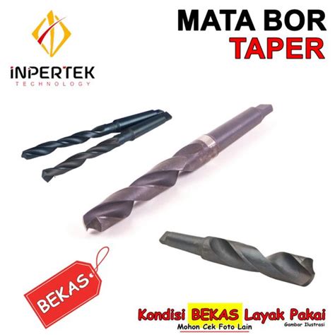 Jual Mata Bor 20mm Drill 20 MT2 Bor Taper HSS 20 Mm Bor Besi Bekas 20