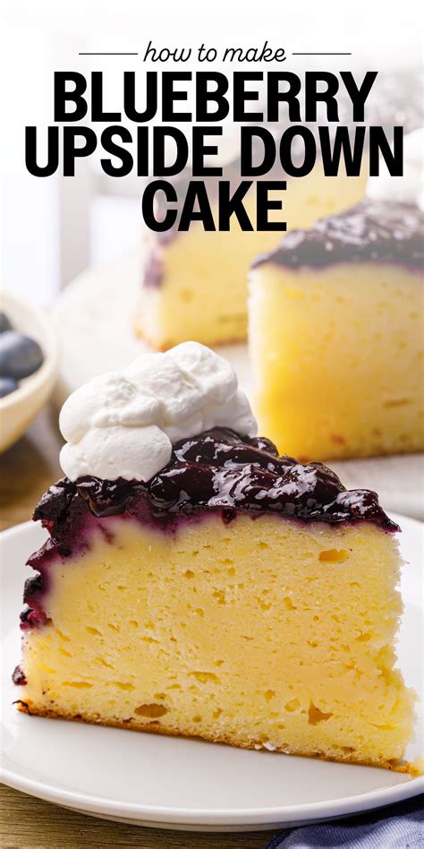 Easy Blueberry Upside Down Cake Nurtured Homes Rezept In 2024