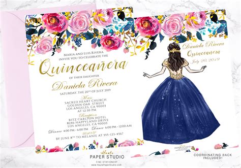 Invitations For Quinceanera Invitation Quinceanera Designs Friend