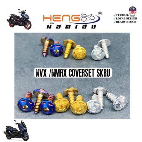 Coverset Skru Nmax Nvx Xmax Coverset Skru Universal Fairing Screw