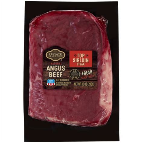 Private Selection® Top Sirloin Angus Beef Steak 10 Oz Ralphs