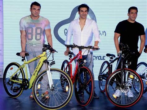 Salman Khan Launches Being Human E-Cycles - DriveSpark News