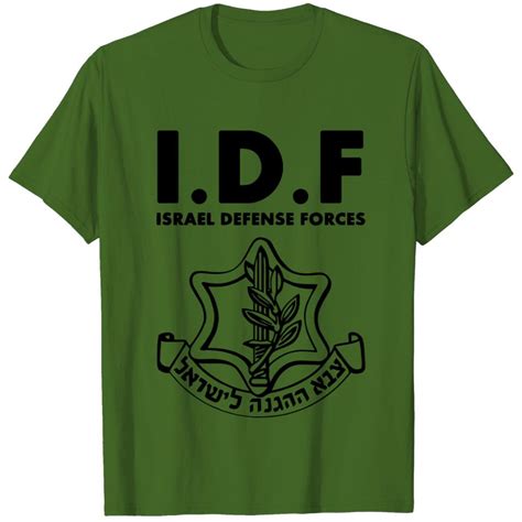 Idf Israel Defense Forces Symbol Eng T Shirt Designed And Sold By