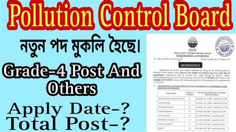 Pollution Control Board Recruitment 2023 59 Vacancy Online Apply