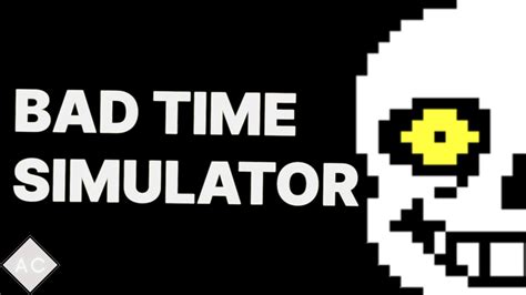 Undertale Sans Fight Bad Time Simulator Youtube