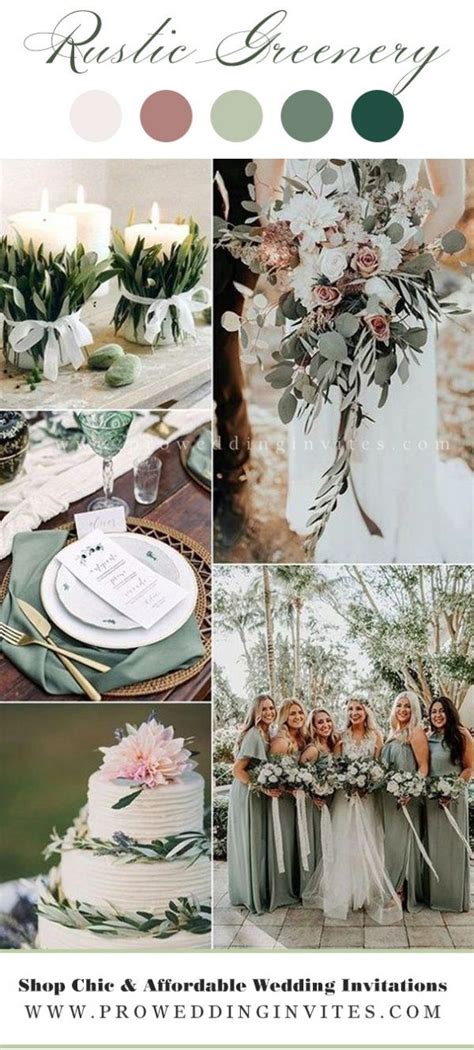 10 Classic Sage Green Rustic Outdoor Wedding Color Ideas Green