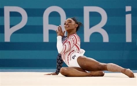 Simone Biles Responds To Hair Critics During Paris Olympics