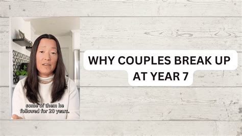 Why Couples Break Up After 7 Years Breakup Breakupstatus Youtube