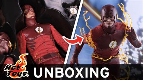 Hot Toys The Flash Tv Series Dc Figure Unboxing Sideshow First Look Youtube