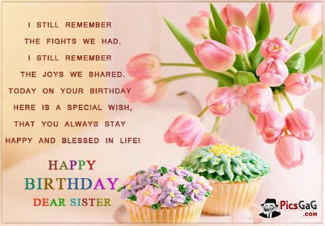 Happy Birthday Sister Quotes QuotesGram