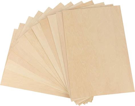 Keileoho 12 Packs Balsa Wood Sheets 12 X 8 Inch India Ubuy