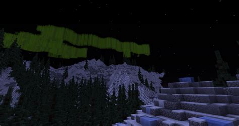 The Northern Lights Aurora Borealis Minecraft Project