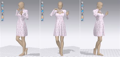 Women Dress 32 Marvelous Designer And Clo3d 3d Model Cgtrader