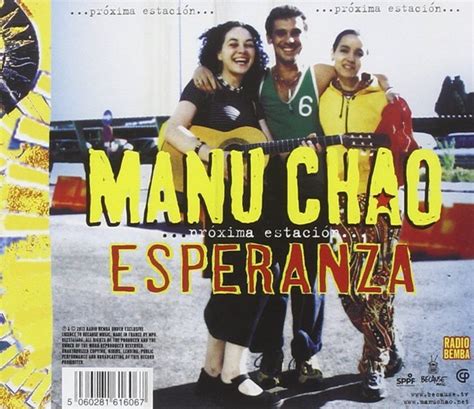 Manu Chao Proxima Estacion Esperanza America Dvd