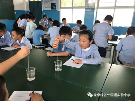 动手动脑 正确操作——绿谷外国语小学进行科学实验抽测