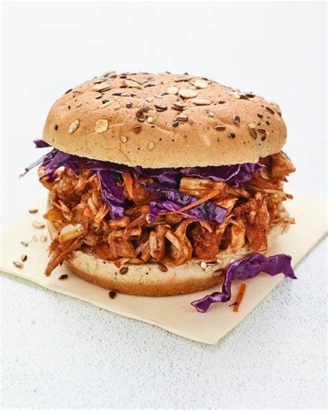 Easy Bbq Jackfruit Sandwiches Eating Bird Food