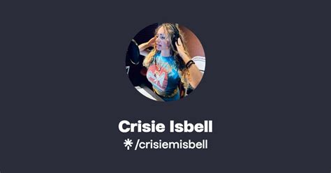 Crisie Isbell Instagram Facebook Linktree