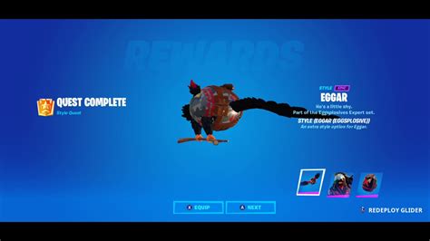 Unlocked Eggsplosive Cluck Skin Style Fortnite Season 6 Youtube