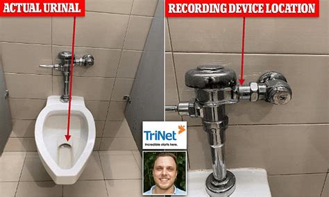 Employee At Hr Company Found Hidden Camera Attached To Urinal Daily