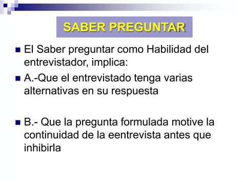 Competencias Del Entrevistador Ppt