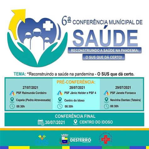 6° Conferência Municipal De Saúde Prefeitura De Desterro