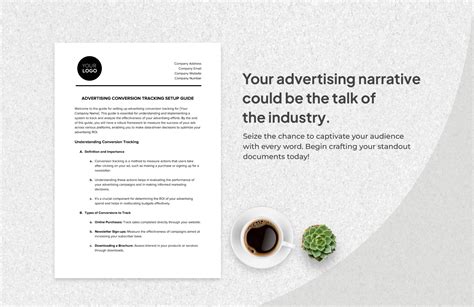 Advertising Conversion Tracking Setup Guide Template In Word PDF