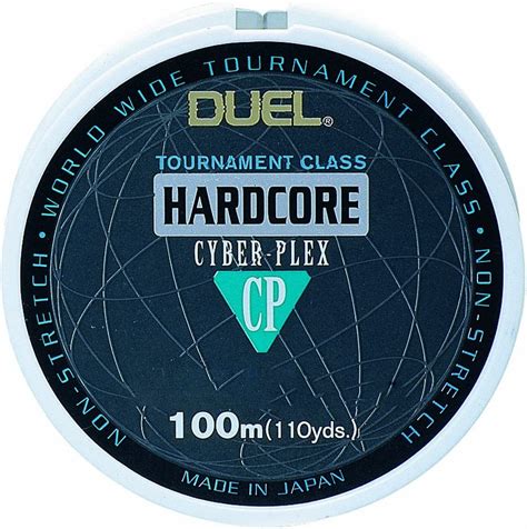 Jp Duelデュエル フロロカーボンライン ハードコアサイバープレックスcp 100m 20lb シェイドグリーン H1086 スポーツ＆アウトドア