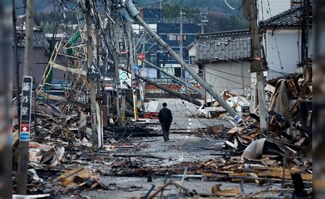 Severed Roads Remote Location Challenges Of Japan Quake Rescuers As