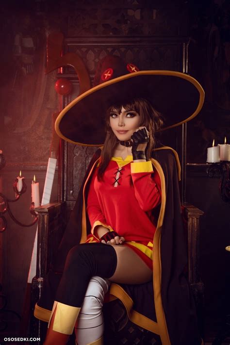 Model Kalinka Fox Kalinkafox In Cosplay Megumin From Konosuba