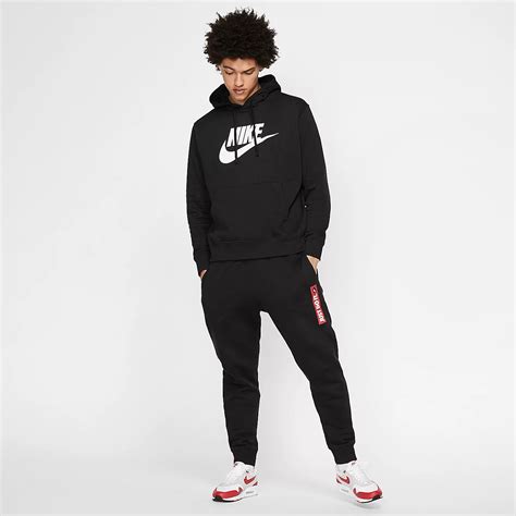 Nike Mens Sportswear Club Fleece Graphic Hoodie Academy