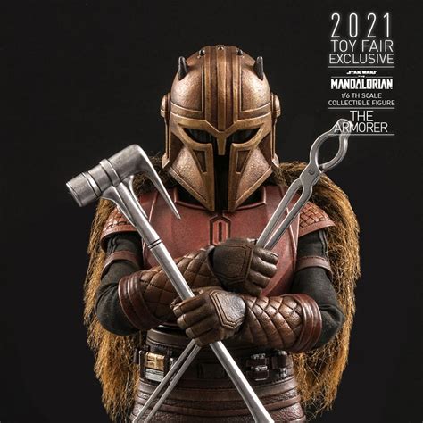 Hot Toys TMS Star Wars The Mandalorian The Armorer Brothers Hobby New Zealand