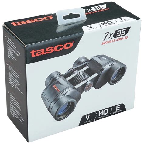 Binocular Tasco 169735 7x35 Essentials Black Porro Equipos Cotopaxi