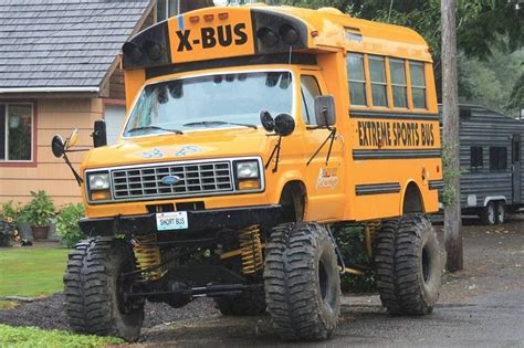 4x4 Short Bus Love The School Bus Pinterest Short Bus School