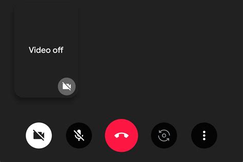 Google Duo Testing A Bottom Bar Ui During Calls