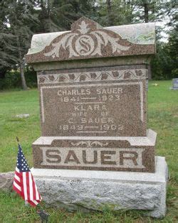 Klara Reuhl Sauer Memorial Find A Grave