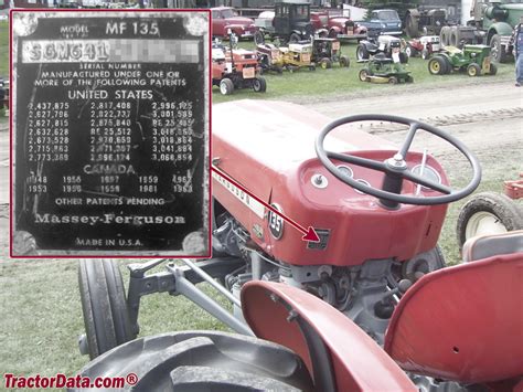 TractorData Massey Ferguson 135 Tractor Information